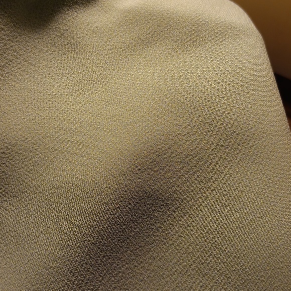 EILEEN FISHER LIGHT BLUE SILK GORGETTE PANTS PETITE MEDIUM - Picture 7 of 7